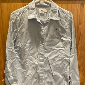 Vineyard Vines blue button down shirt